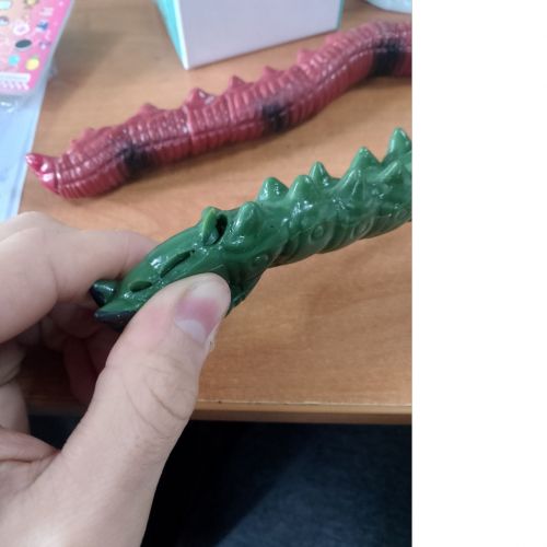 Уцінка. Тягучка гумова (коричнева+зелена) Не якісна проклейка