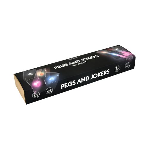 Настільна гра "Pegs and Jokers", укр