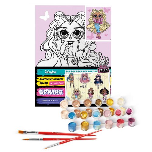 Картина за номерами "L.O.L. Surprise! Tweens. Olivia Flutter" 30х40 см