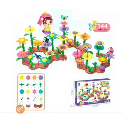 Конструктор Garden Building квіти 144 (детали)