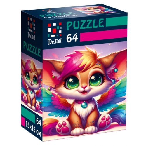 Пазли "De.tail. Крилате лисеня" 64 деталі