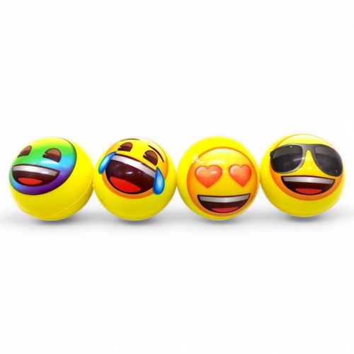 Уцінка. М'яч стрибунець фомовий "Gravity ball. Смайли" мікс видів Пошкожений зовнішній вигляд