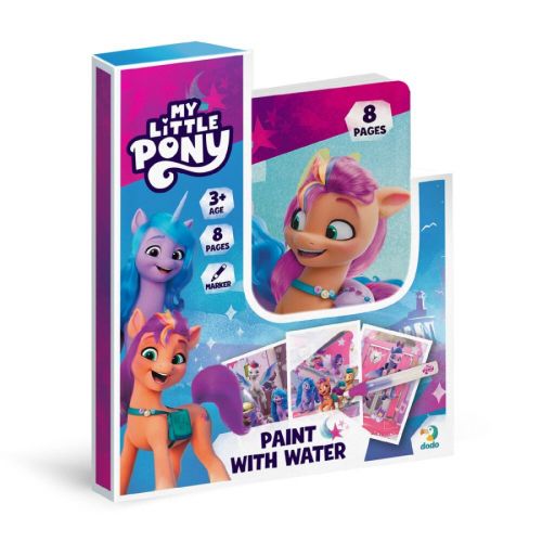 БЛОКНОТ-РОЗМАЛЬОВКА "МАЛЮЙ ВОДОЮ: My Little Pony"