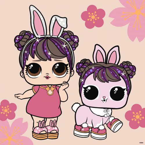 Картина по номерах "L.O.L. Surprise! Chinese New Year Doll & Pet" 40х40 см