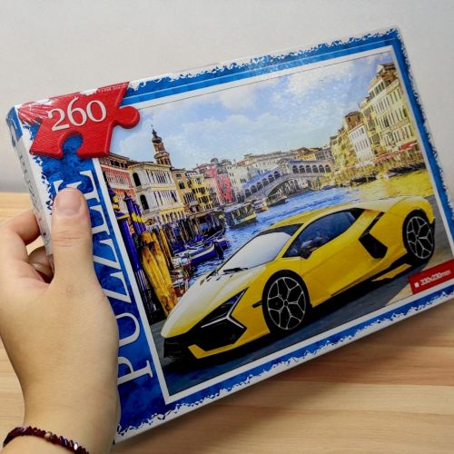 ПАЗЛИ 260 ЕЛЕМЕНТІВ "КОТИК МАНДРІВНИК"