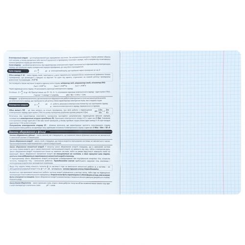 Зошит предметн. 48 арк., кл., софт тач+УФ, HK, фізика