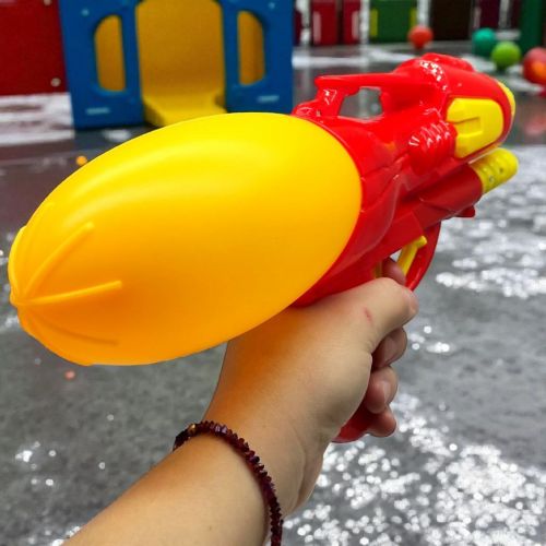 ВОДНИЙ ПІСТОЛЕТ ПОМПОВИЙ, 31 см (ЖОВТИЙ)