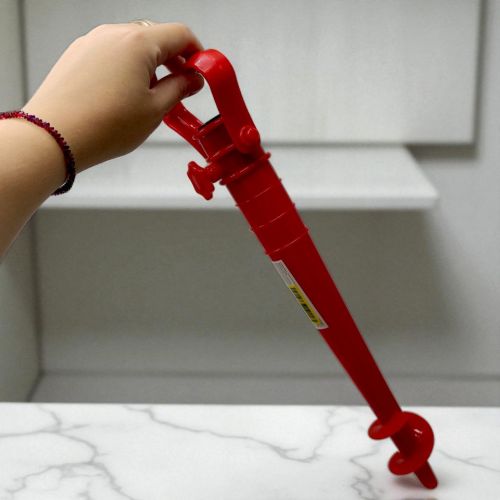 БУР ДЛЯ ПІСКУ, КРІПЛЕННЯ ПАРАСОЛЬКИ, 38 cм (САЛАТОВИЙ)