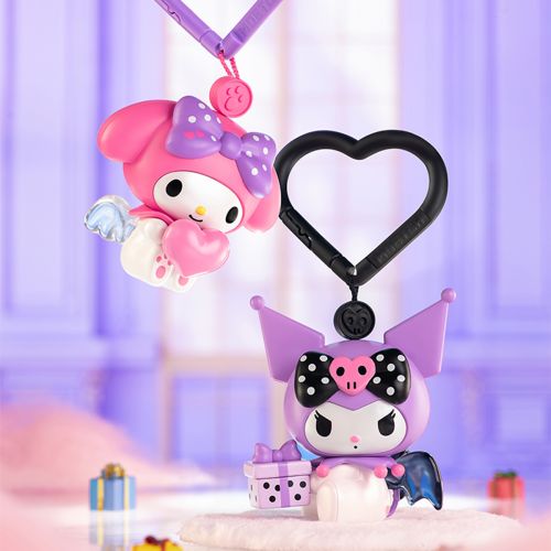 Механічна іграшка-сюрприз "POP TOP KUROMI & MY MELODY - МИЛІ КРИЛЬЦЯ" (мікс видів)