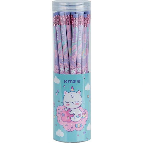 Олівець графітний з гумкою Rainbow Catcorn
