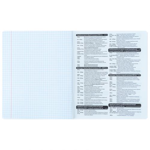 Зошит предметн. 48 арк., кл., софт тач+УФ, HK, історія
