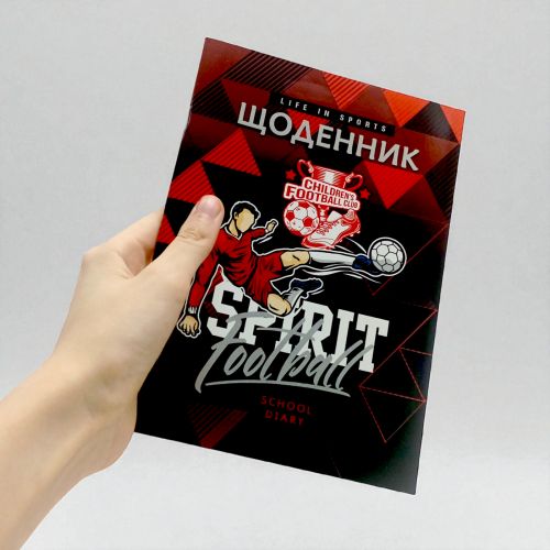 Щоденник, Футболіст. 143х200 мм, 40 арк.