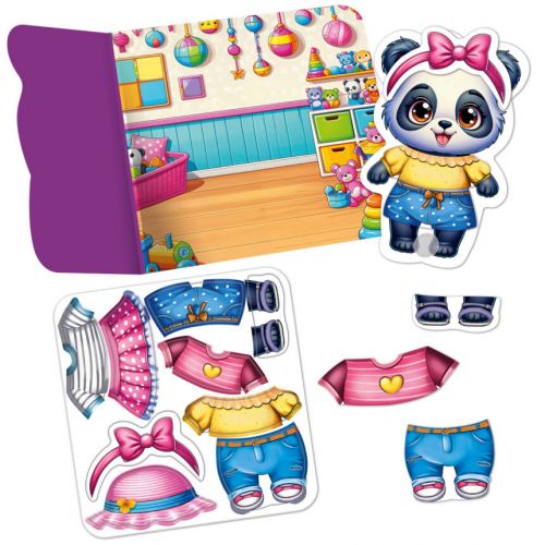Гра розвиваюча Vladi Toys з липучками "Пандочка"