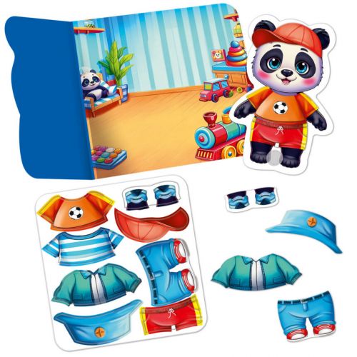 Гра розвиваюча Vladi Toys з липучками "Панда"