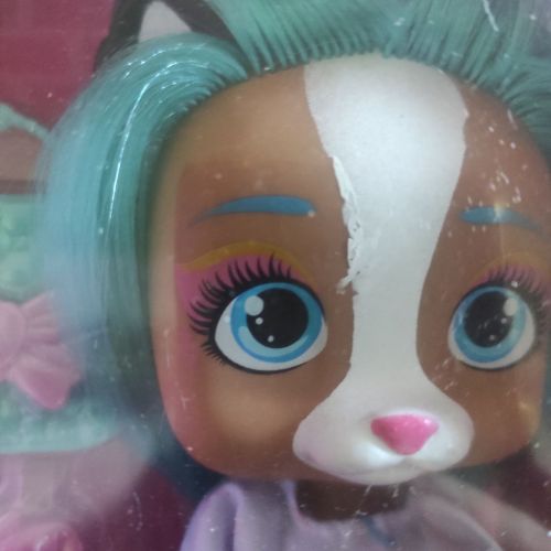 Уцінка. Лялька "Lovely doll", висота 27 см (бірюзова) Дефект фарби на обличчі