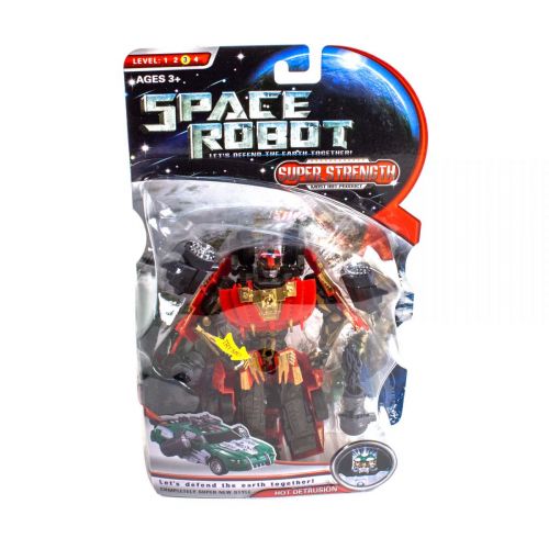 Уценка. Трансформер музичний "Space Robot" (червоний) - пошкоджена упаковка
