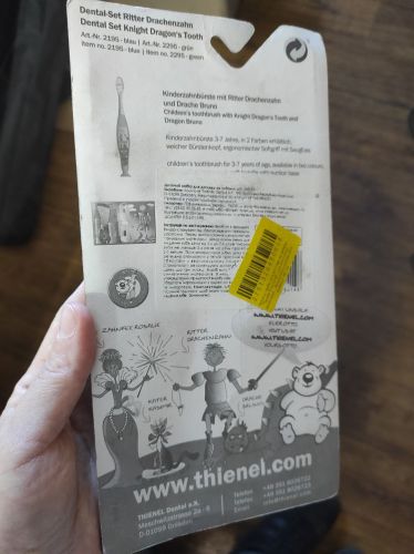 Уценка. Набір для догляду за зубами "Dental Thienenel: Фараон" (для хлопчиків) - Деформована упаковка