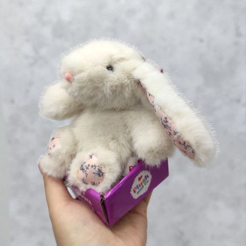 Мяка іграшка Plush and Co ЗАЙЧИК (ВИД 1) 16 см з вушками