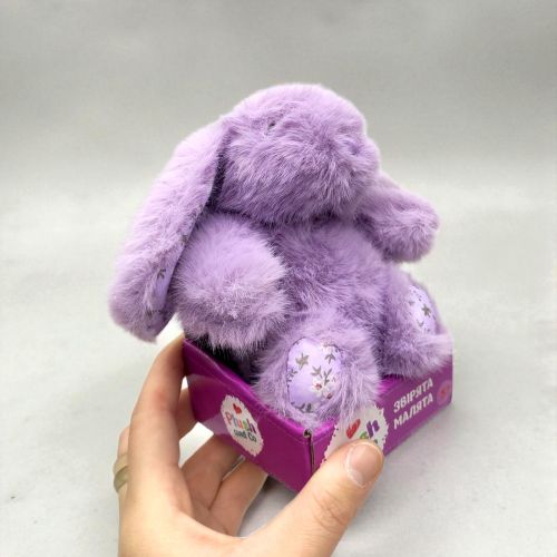 Мяка іграшка Plush and Co ЗАЙЧИК (ВИД 2) 16см з вушками