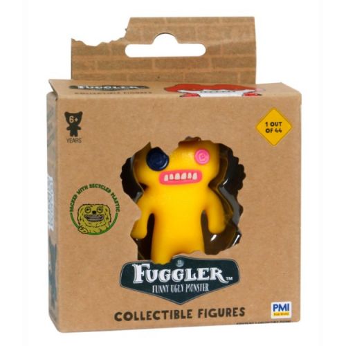 Колекційна фігурка "Fuggler/Фуглер" ЖОВТИЙ НЕРІШУЧИЙ МОНСТР, 7-8 СМ