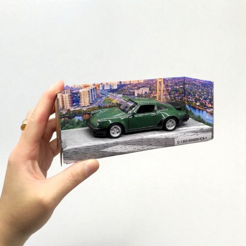 PORSCHE 911 TURBO 3.3 1978 (СІРИЙ)