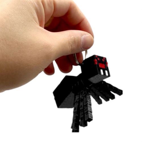 Брелок 3D друк "Minecraft: Павук"