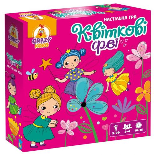 Гра настільна розважальна. Квіткові феї