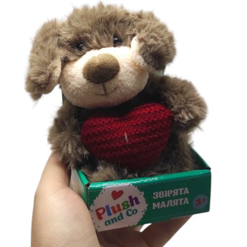 Мʼяка іграшка "Plush and Co. Песик" (БЕЖЕВИЙ) 12 см