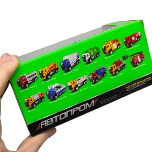 Машина металева "АВТОПРОМ. 1:72 Volvo Container"