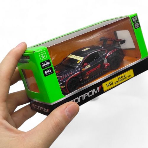 Машинка металева "АВТОПРОМ. Bentley Continental GT3"