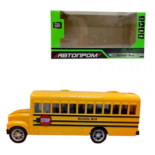 Іграшка машина мет. American school bus, відкр. двері, у кор.16,5*7*8см