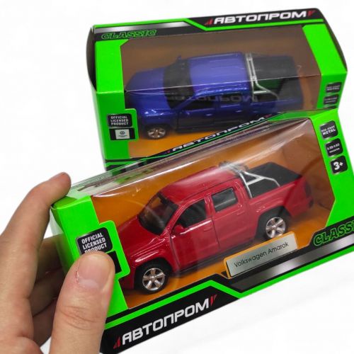 Машинка металева "Автопром: Volkswagen Amarok" (ЧЕРВОНИЙ)