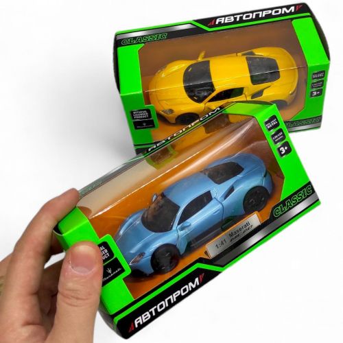 Машинка металева "Автопром: Volkswagen Amarok" (блакитна)