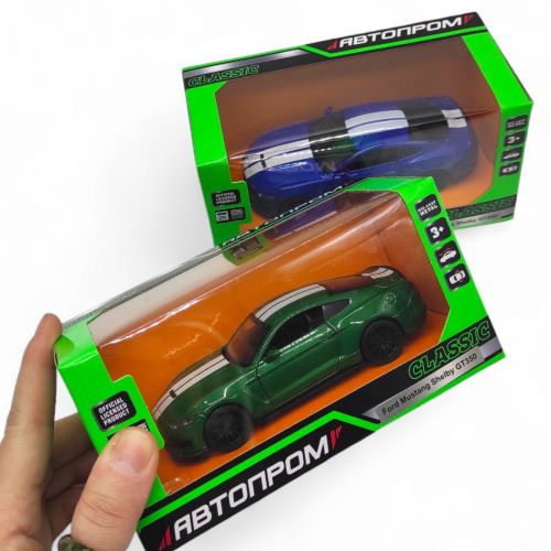 Машинка металева "АВТОПРОМ, Ford Shelby GT35", СИНІЙ