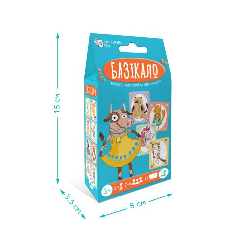Карткова гра «Базікало» укр