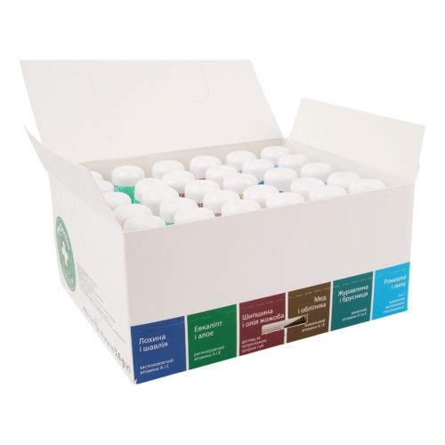 The Doctor Health & Care Гігієнічна помада комплексна, 3,6г×30шт, асорті