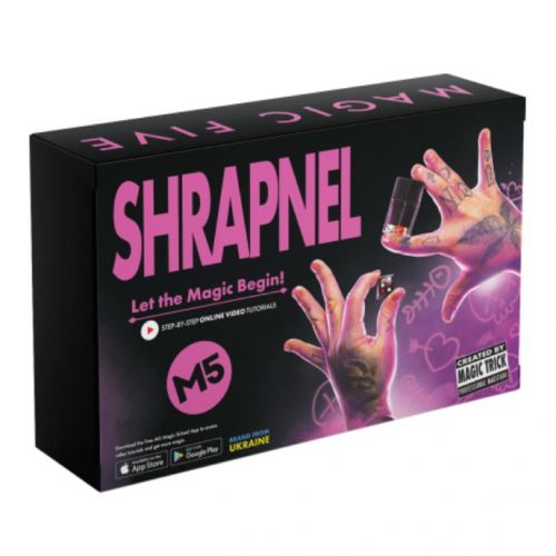 Пристрій для демонстрації фокусів і трюків в ігровій формі "Magic Five – Shrapnel"