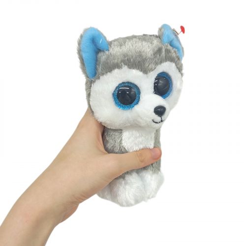 Beanie Booʼs Іграшка мʼяконабивна Хаскі "Slush" 15см (30 квітня)