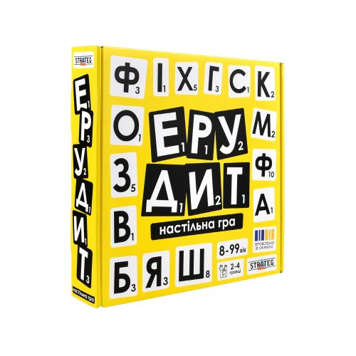 Настільна гра "Ерудит" українською мовою