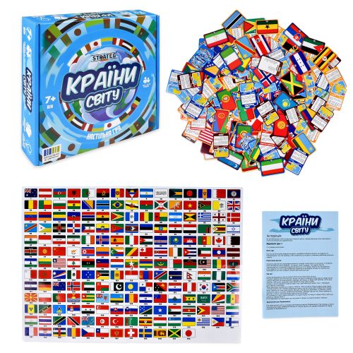 Настільна гра "Країни світу" (укр)