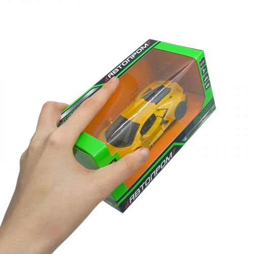 МАШИНА АВТОПРОМ Lamborghini Revuelto (ЖОВТА)