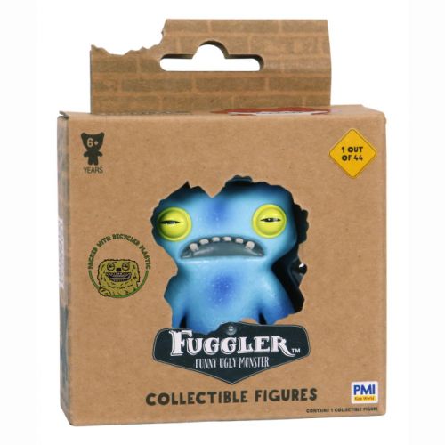 Колекційна фігурка "Fuggler/Фуглер" БЛАКИТНИЙ ДИВАК З ВЕЛИКИМИ ОЧИМА, 7-8 СМ
