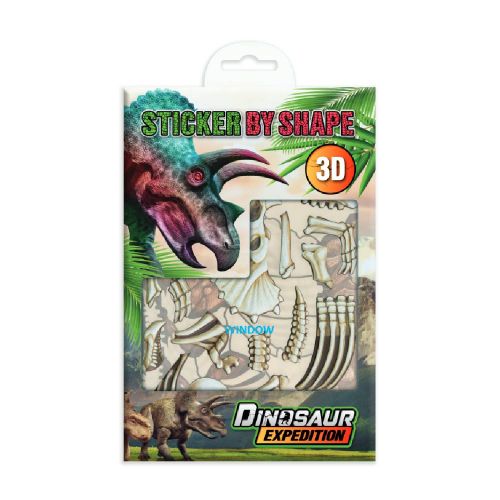 Стікербук за формами Moxy Dinosaur Expedition «Dino 2»