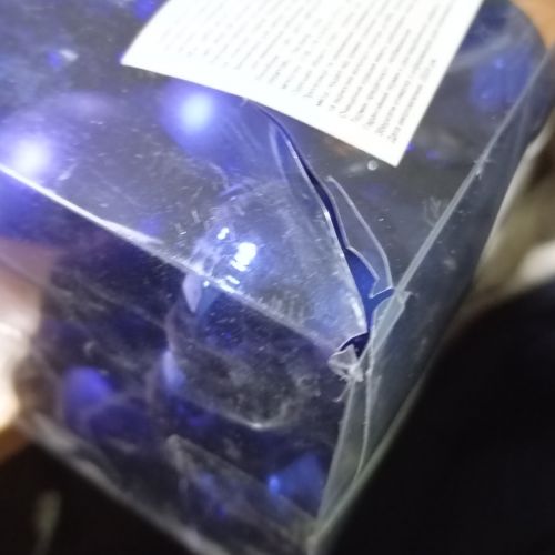 Уцінка. Новорічні прикраси, 30 штук, кульки у слюді   - Пошкоджена упаковка
