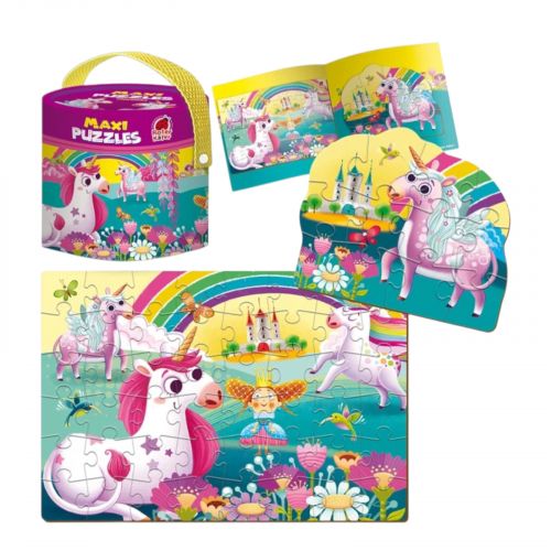 Настльна гра "максі пазл. Єдиноріг / Maxi Puzzles. Unicorns"