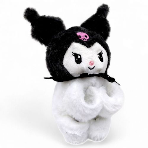 Мяка іграшка на руку Аніме "KUROMI" 18 см (ЧОРНА)