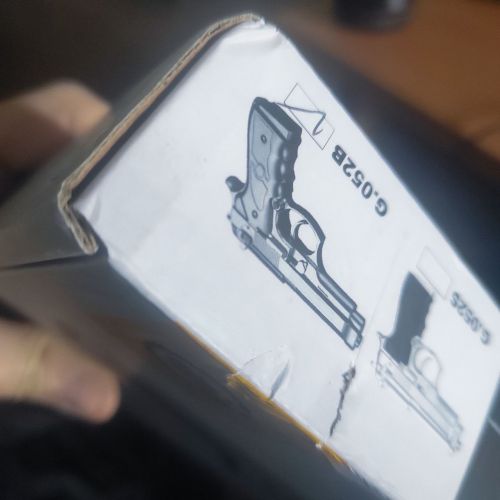 Уцінка. Страйкбольний пістолет "Galaxy Beretta" пластиковий на пульках Пошкоджена упаковка