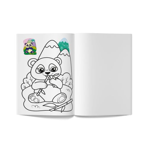 Книга розмальовка "Кольорованка. Тваринки"
