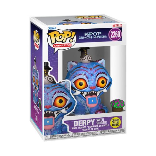 Ігрова фігурка Funko POP серії Кейпоп-мисливиці на демонів - ДЕРПІ із Сорокою та квітка (GW)