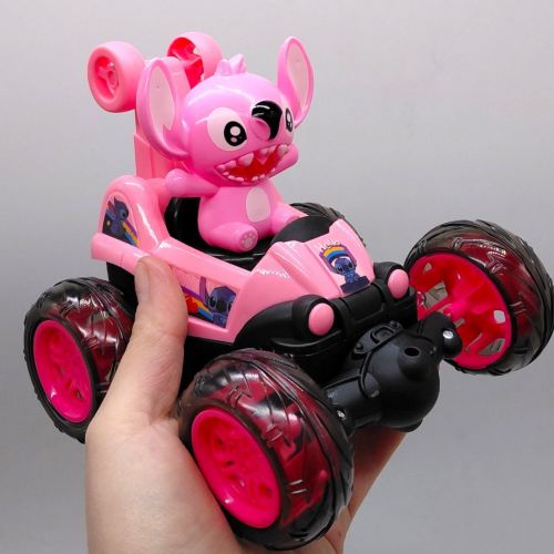 Машина р/к  STUNT CAR STITCH (РОЖЕВА)